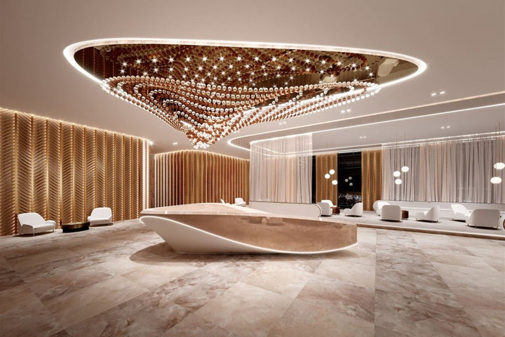 Pearl Wave Customize Chandelier - Vakkerlight