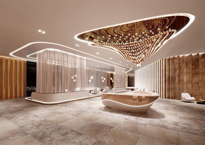 Pearl Wave Customize Chandelier - Vakkerlight