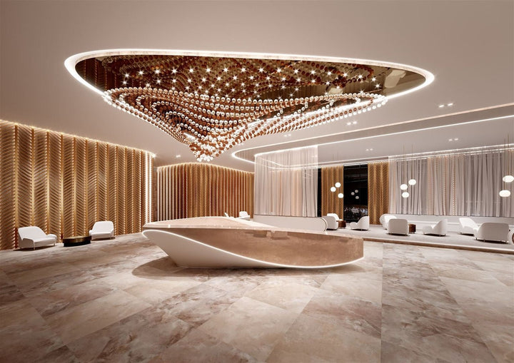 Pearl Wave Customize Chandelier - Vakkerlight