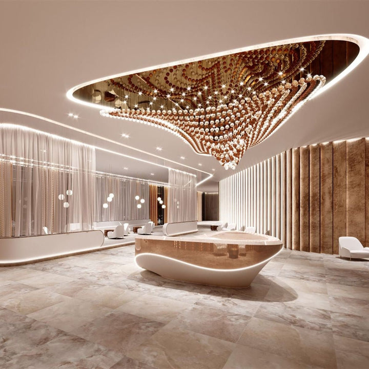 Pearl Wave Customize Chandelier - Vakkerlight