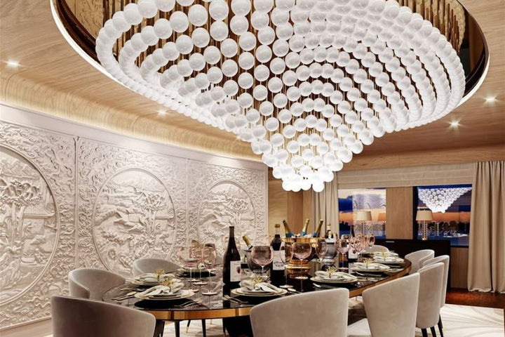 Pearl Wave Customize Chandelier - Vakkerlight