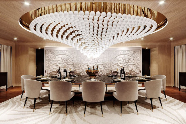 Pearl Wave Customize Chandelier - Vakkerlight