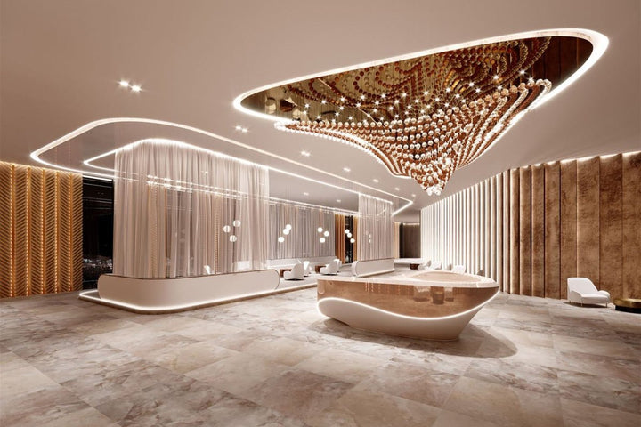 Pearl Wave Customize Chandelier - Vakkerlight