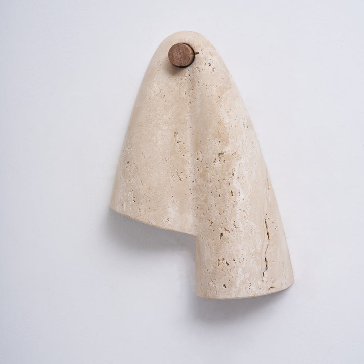 Velo Draped Stone Sconce - Vakkerlight