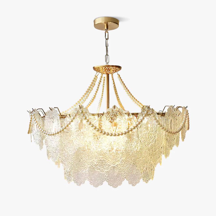 Pearls Glass Chandelier - Vakkerlight