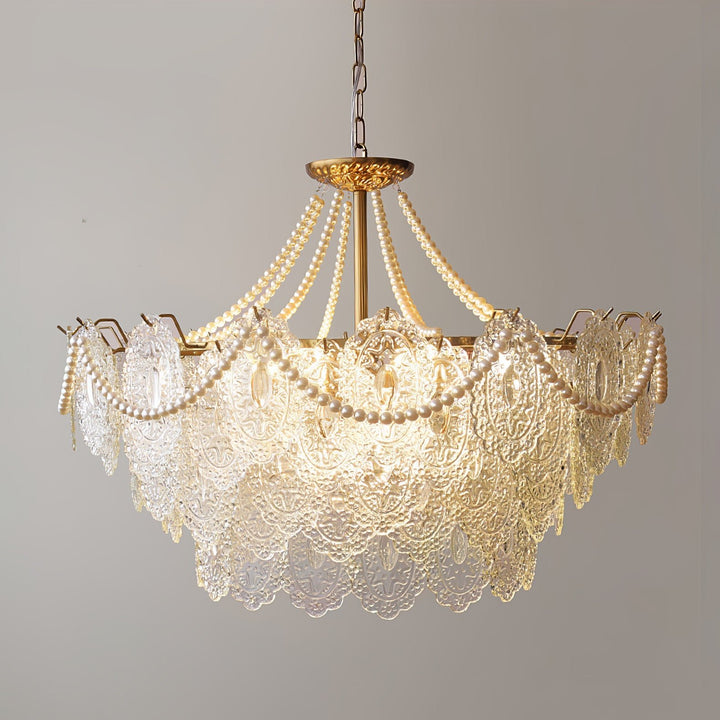 Pearls Glass Chandelier - Vakkerlight