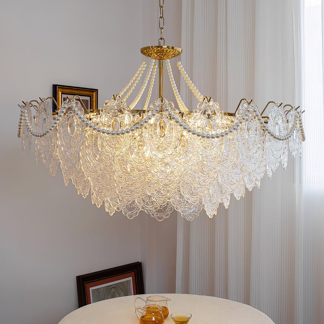 Pearls Glass Chandelier - Vakkerlight