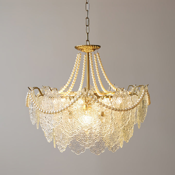 Pearls Glass Chandelier - Vakkerlight