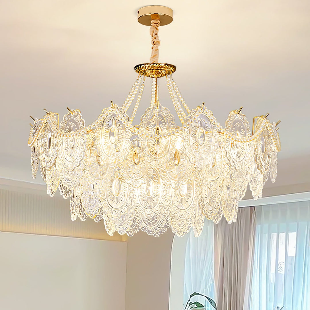 Pearls Glass Chandelier - Vakkerlight