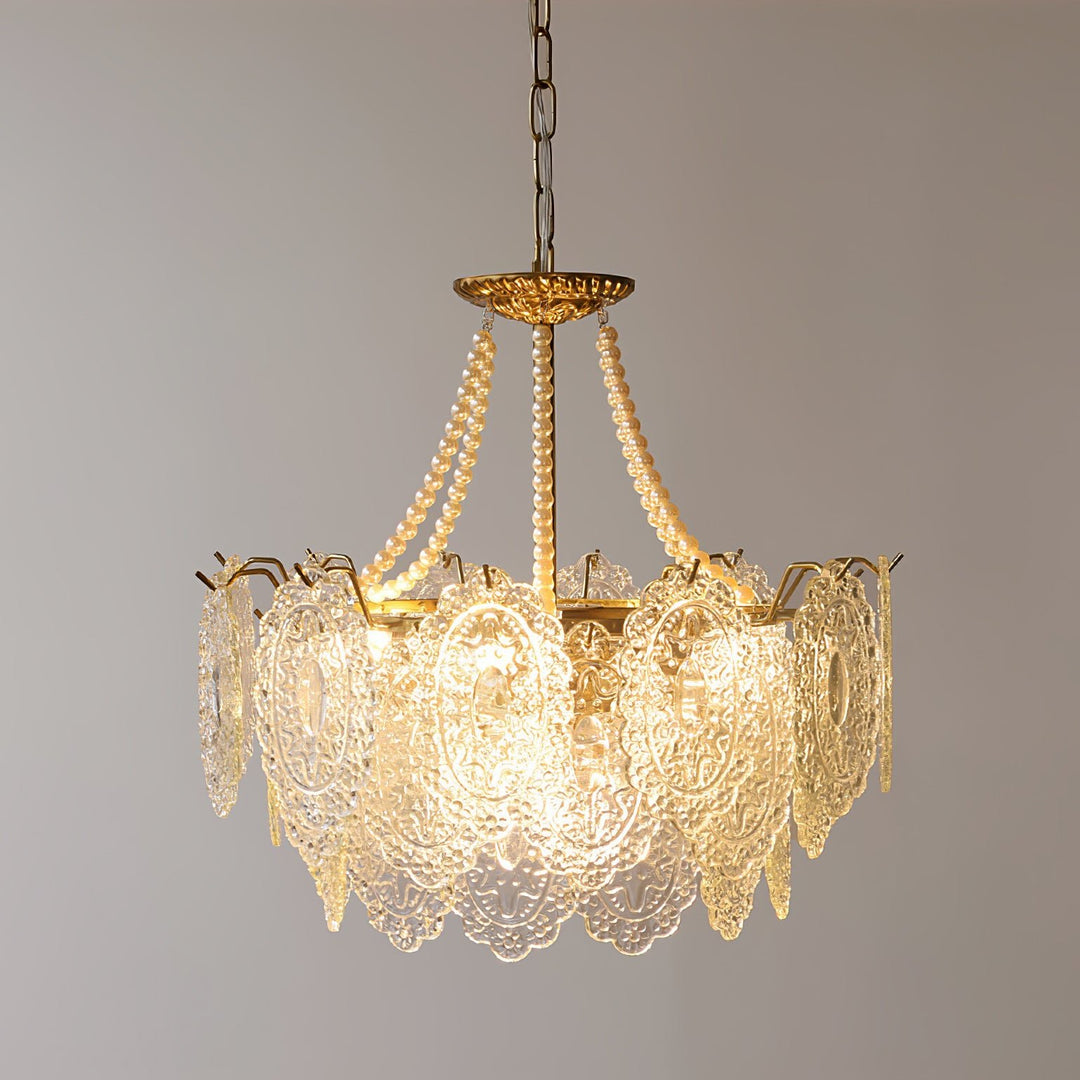 Pearls Glass Chandelier - Vakkerlight