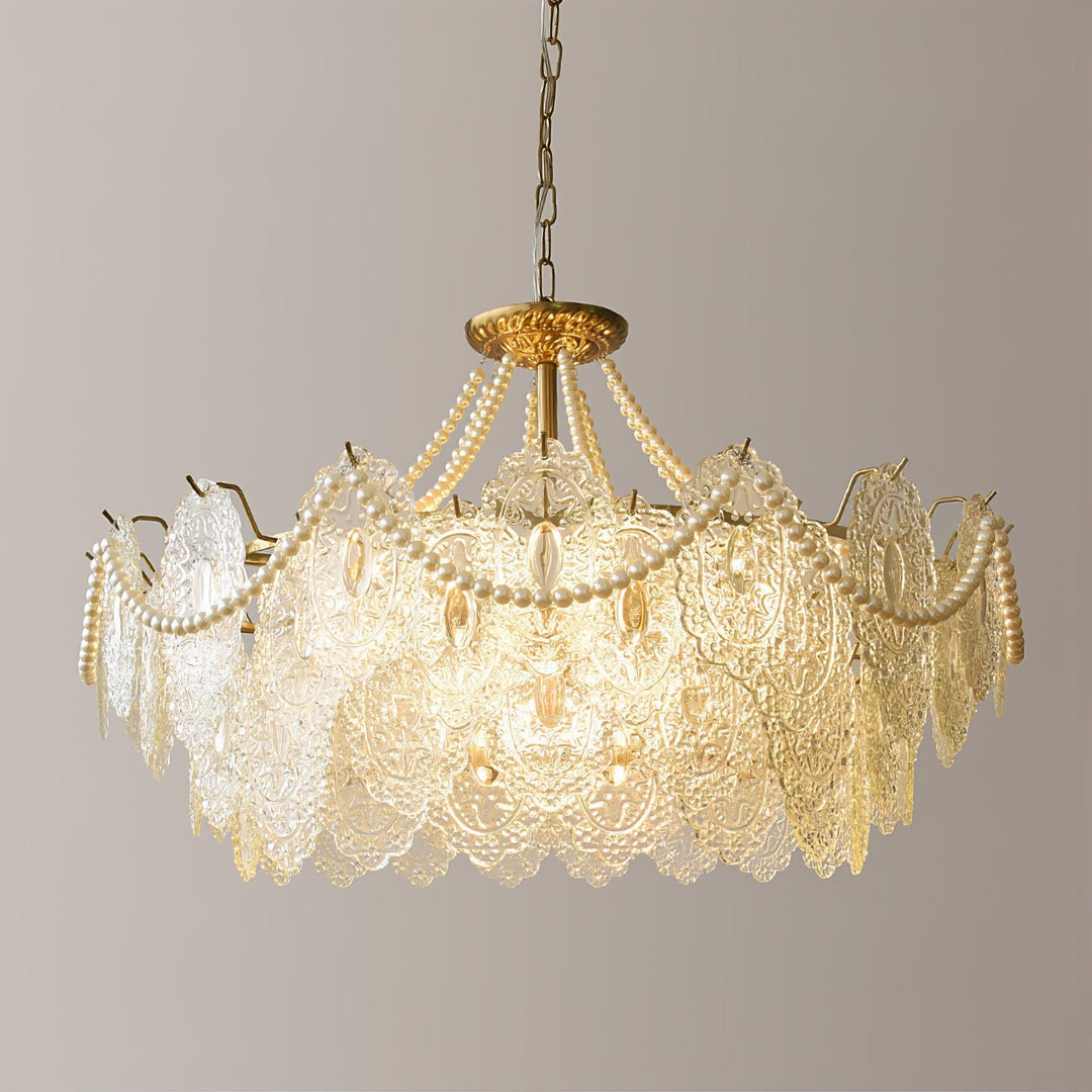 Pearls Glass Chandelier - Vakkerlight