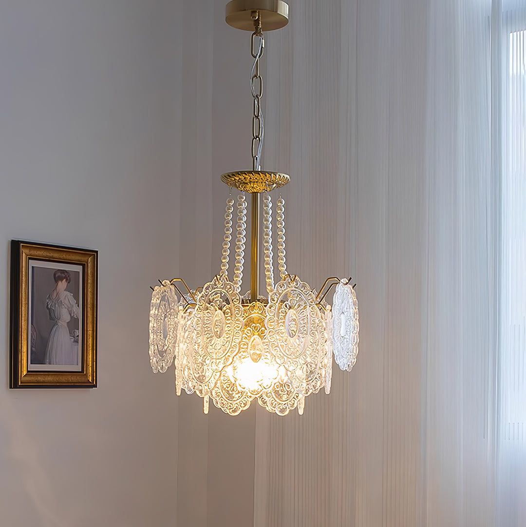 Pearls Glass Chandelier - Vakkerlight