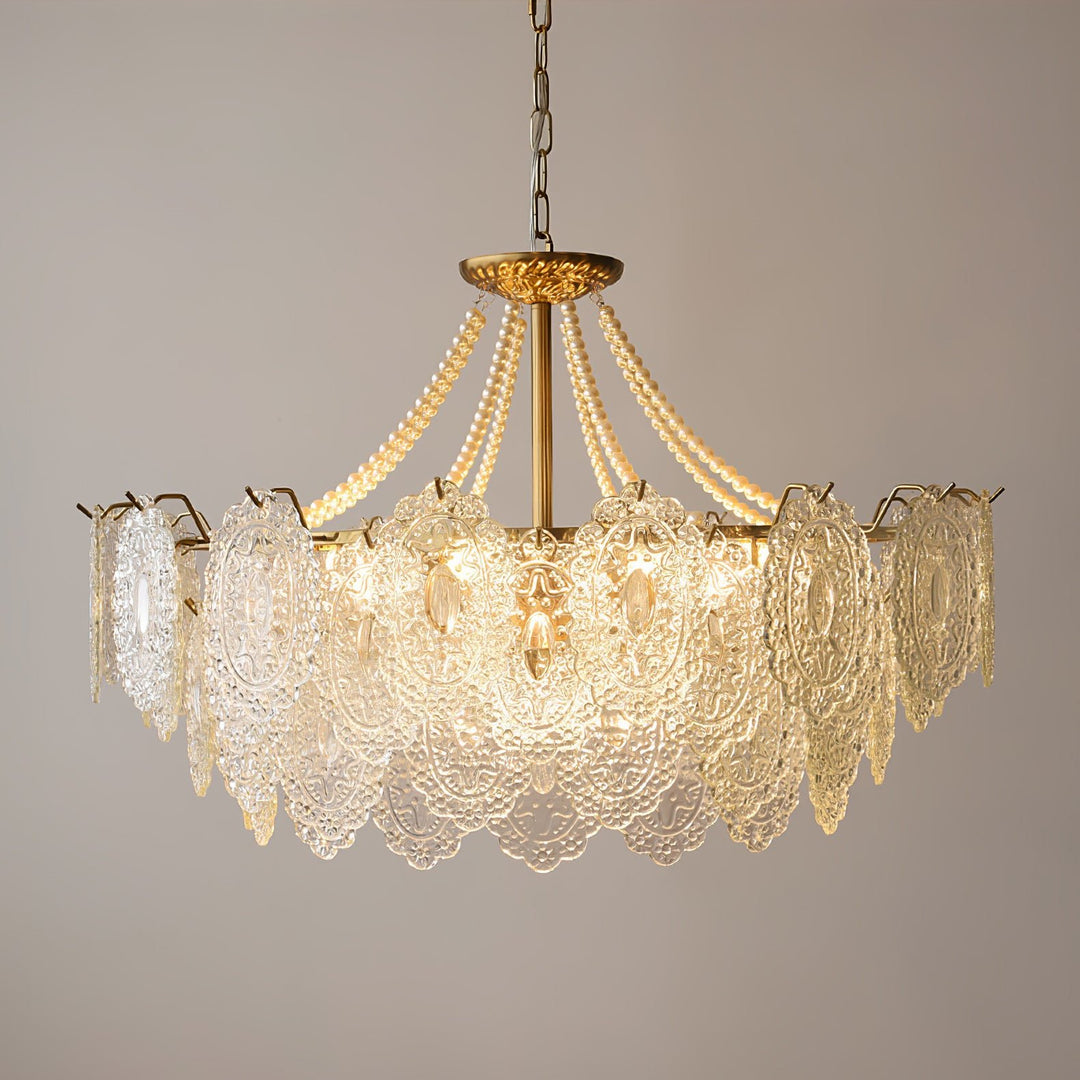 Pearls Glass Chandelier - Vakkerlight