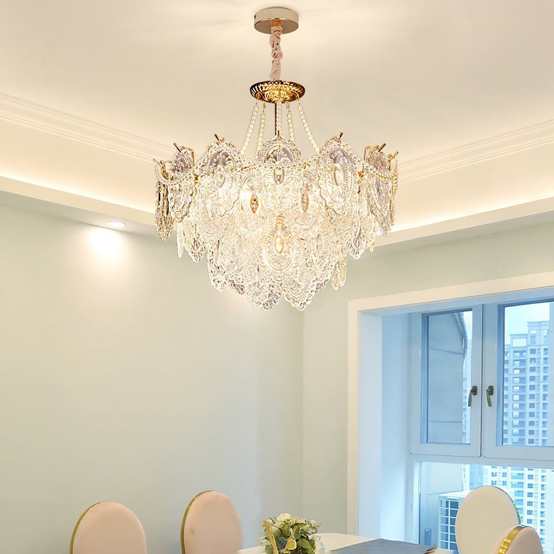 Pearls Glass Chandelier - Vakkerlight