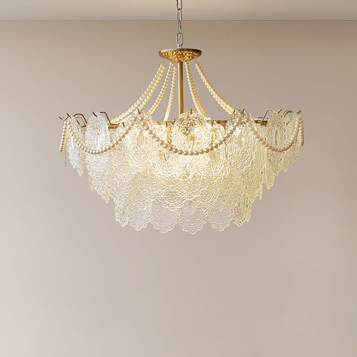 Pearls Glass Chandelier - Vakkerlight