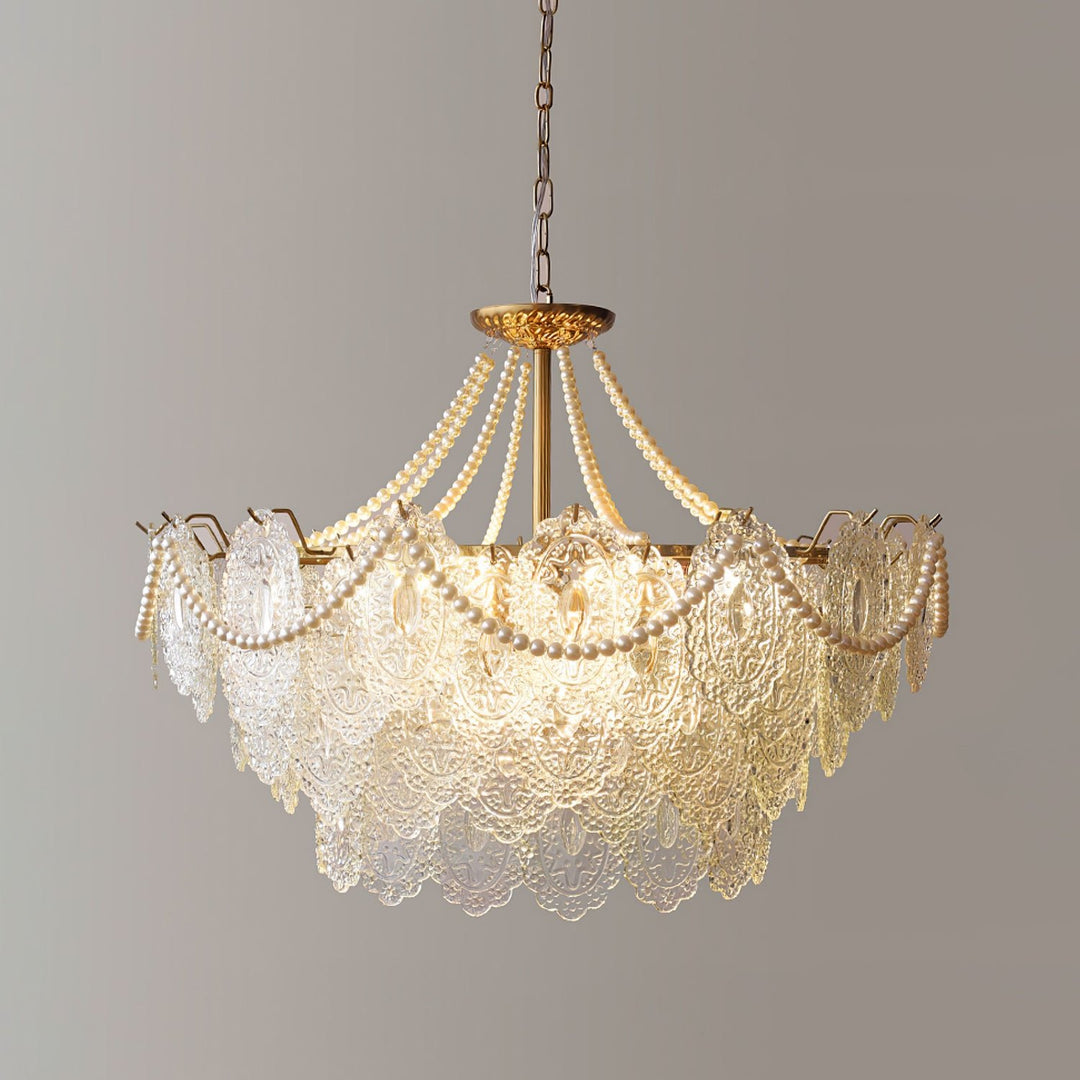 Pearls Glass Chandelier - Vakkerlight