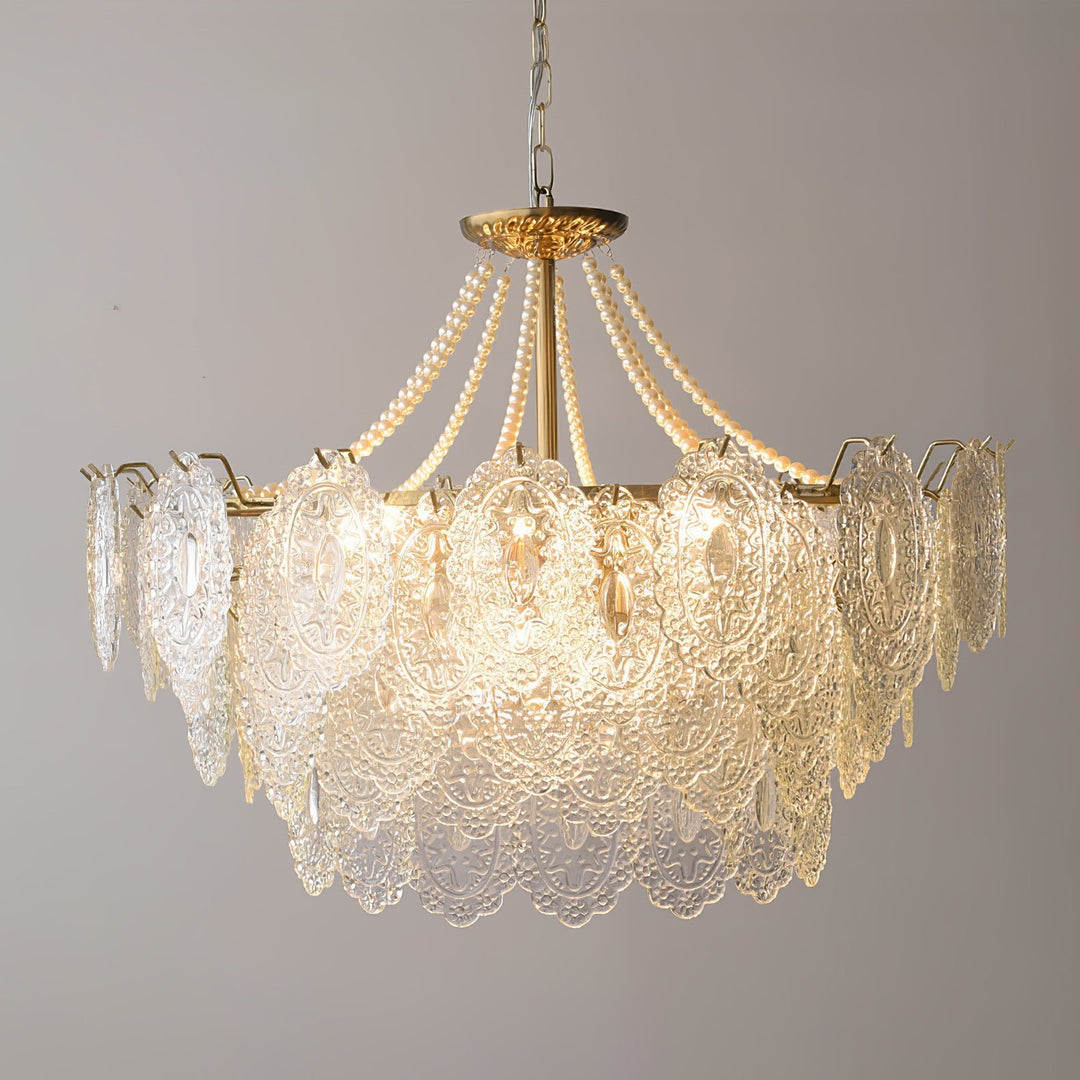 Pearls Glass Chandelier - Vakkerlight