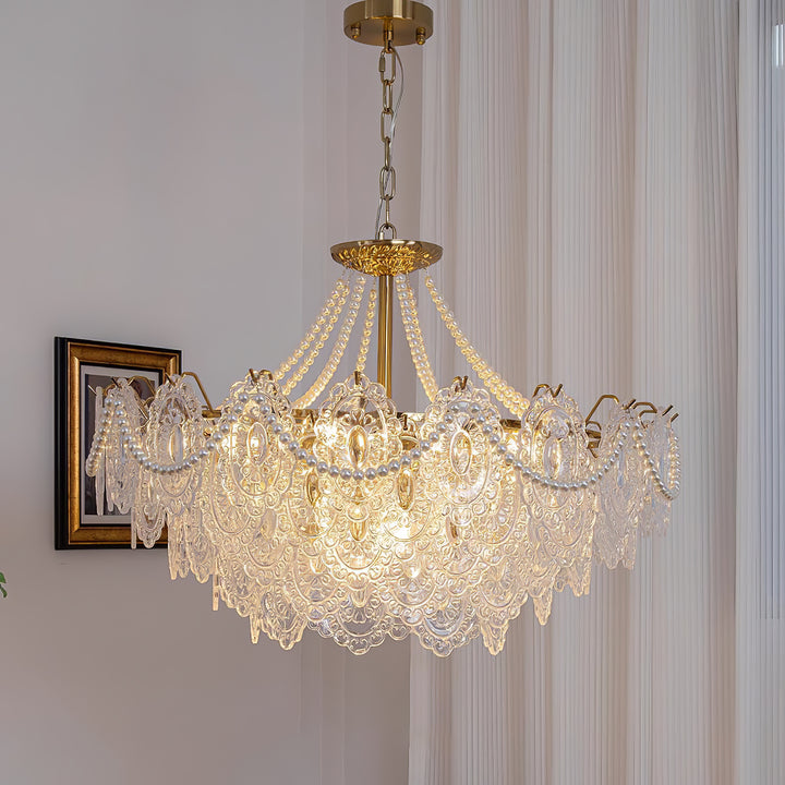 Pearls Glass Chandelier - Vakkerlight