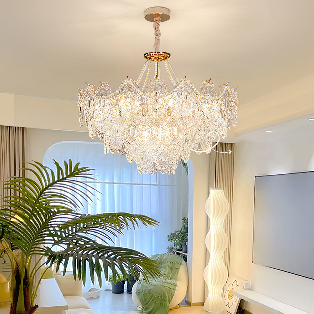 Pearls Glass Chandelier - Vakkerlight