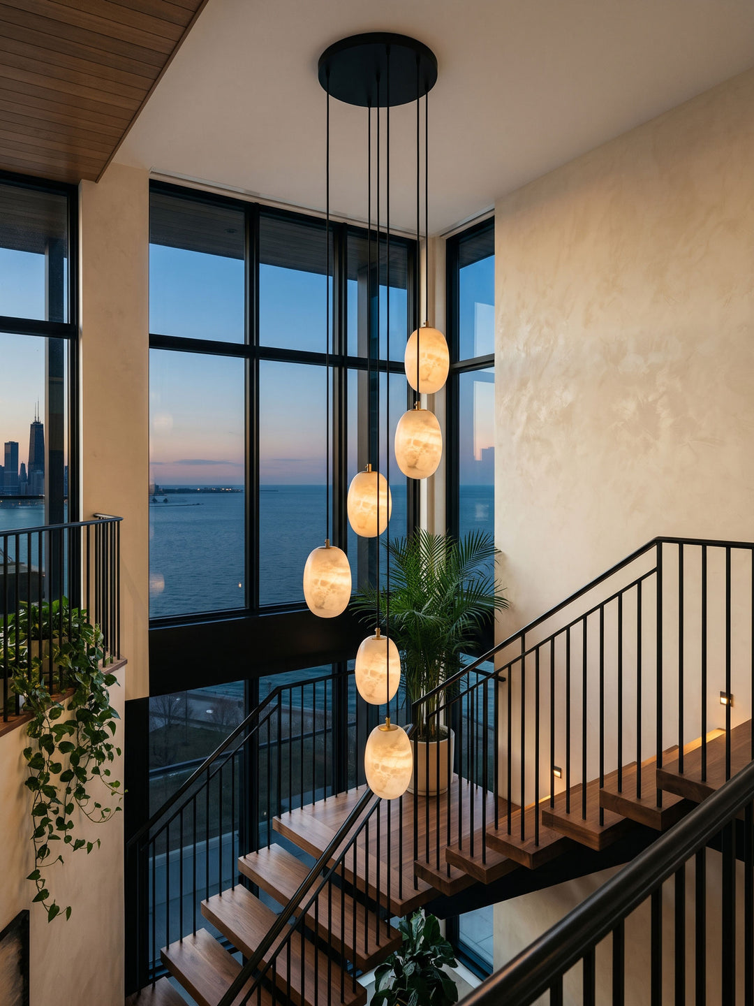Pebble Alabaster Hanglamp