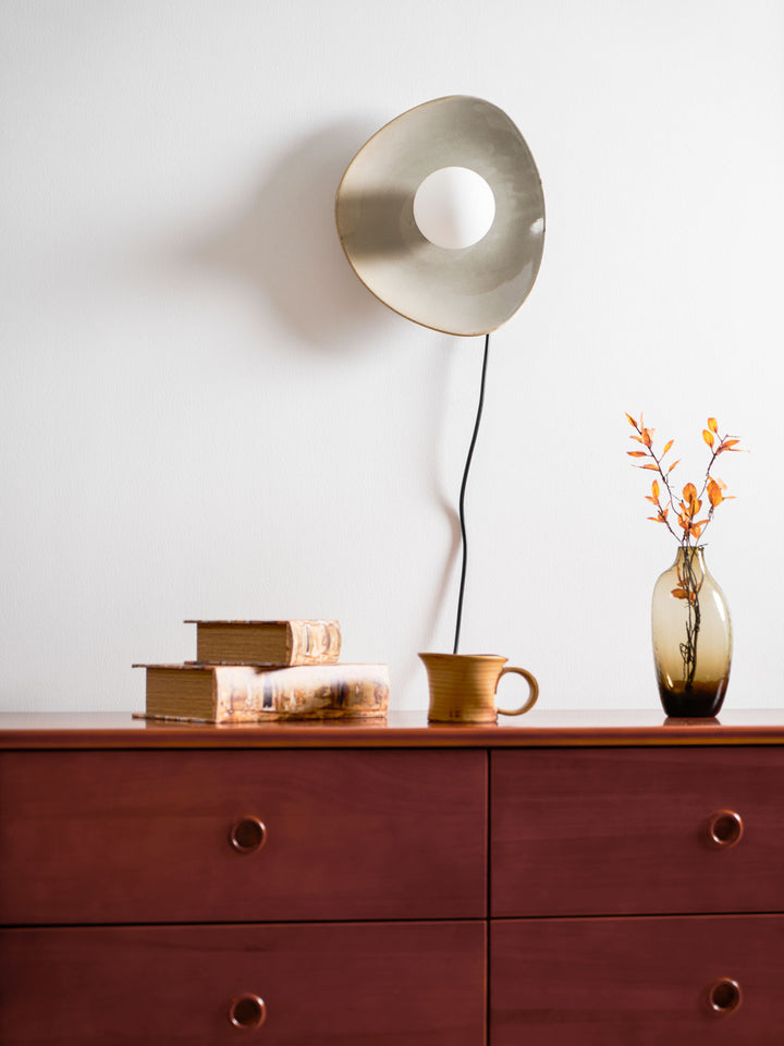 Pebble Disc Plug - in Wall Light - Vakkerlight