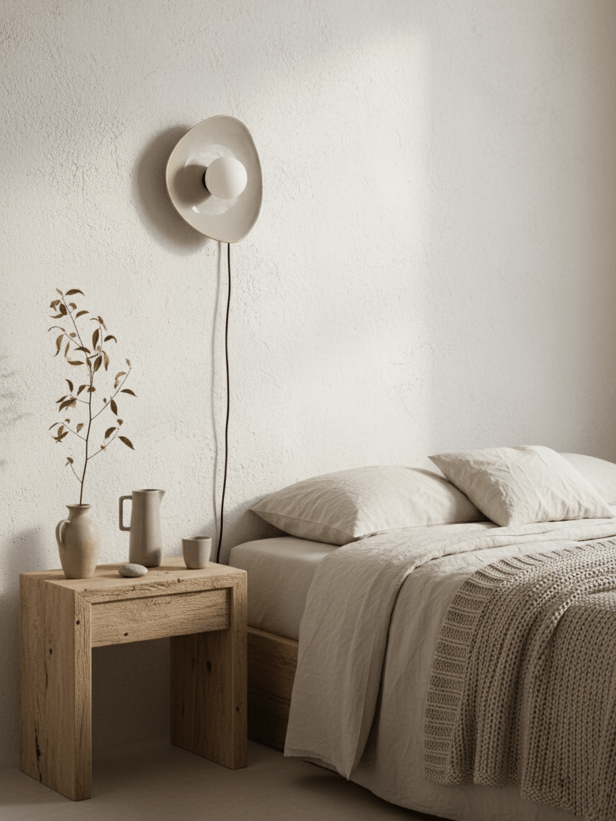 Pebble Disc Plug - in Wall Light - Vakkerlight