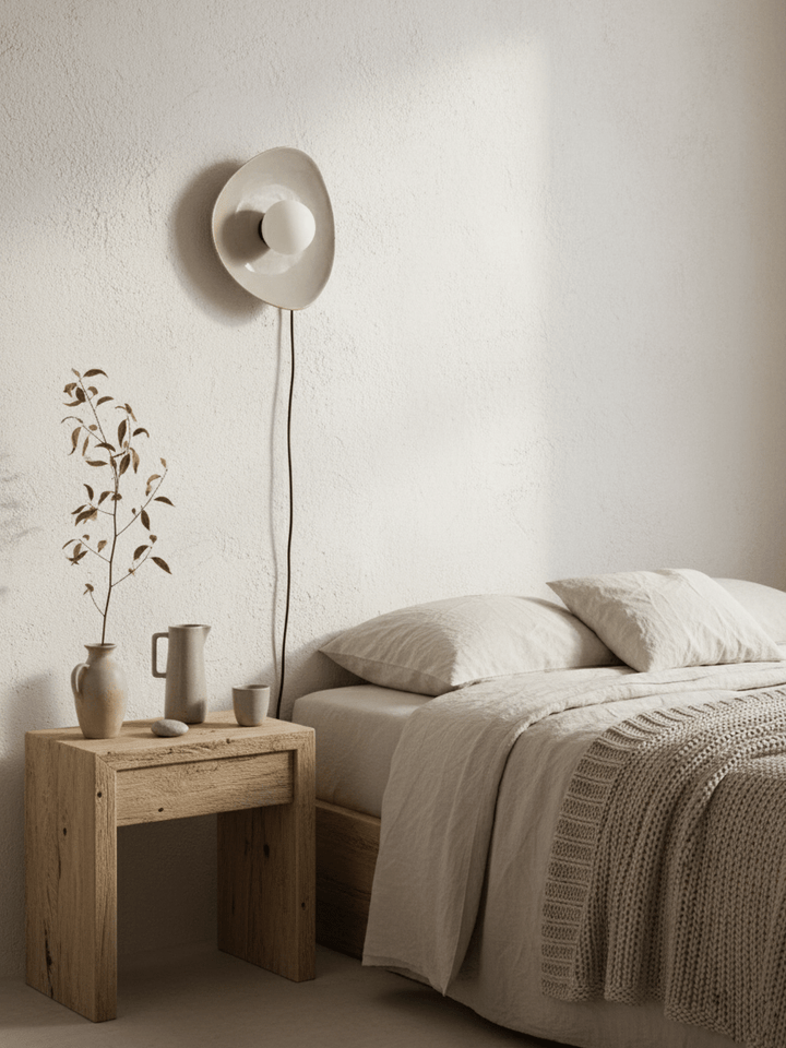 Pebble Disc Plug - in Wall Light - Vakkerlight
