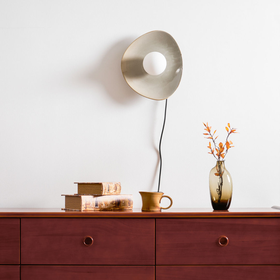 Pebble Disc Plug - in Wall Light - Vakkerlight