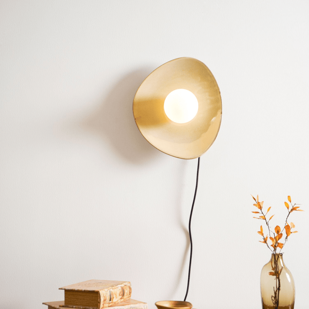 Pebble Disc Plug - in Wall Light - Vakkerlight