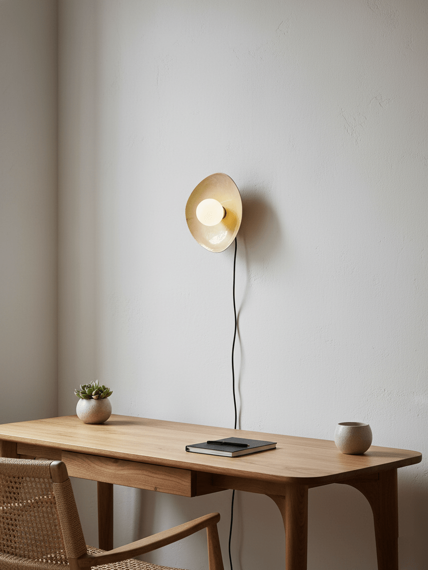 Pebble Disc Plug - in Wall Light - Vakkerlight