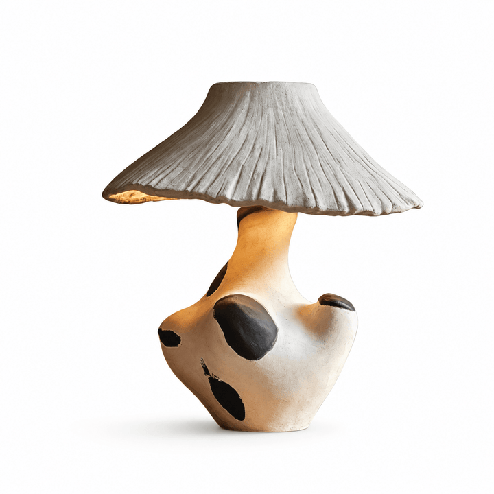 Pebble - Inlay Sculptural Plaster Table Lamp - Vakkerlight