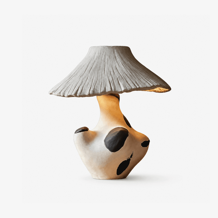 Pebble - Inlay Sculptural Plaster Table Lamp - Vakkerlight