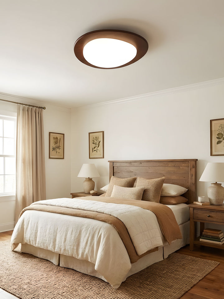 Pebble Wooden Ceiling Light - Vakkerlight