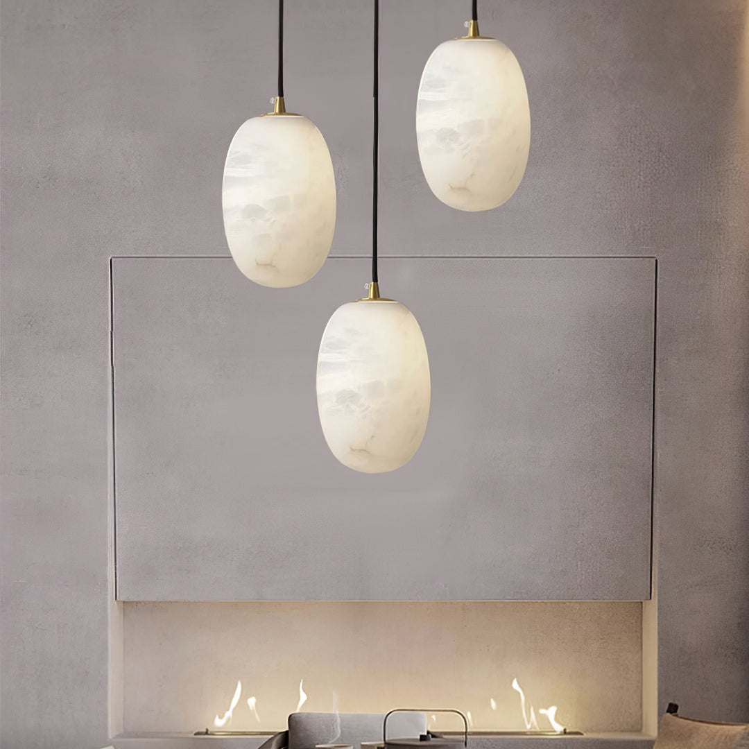 Pebble Alabaster Pendant Lamp - Vakkerlight