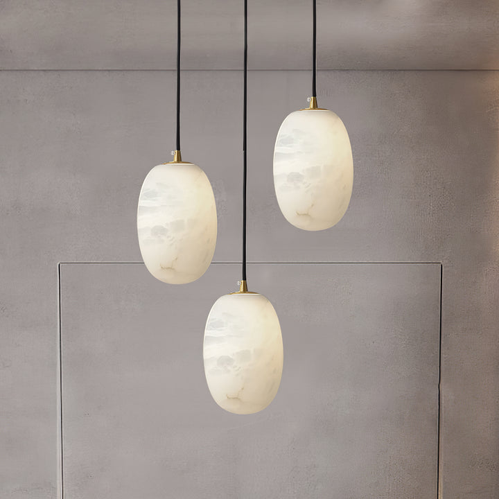 Pebble Alabaster Pendant Lamp - Vakkerlight