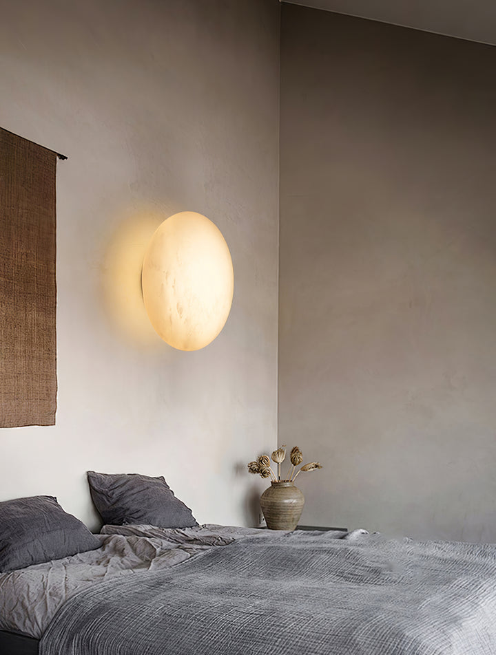 Pebble Alabaster Wall Light