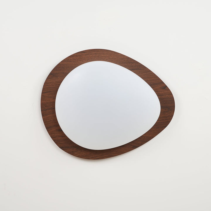 Pebble Walnut Ceiling Light - Vakkerlight