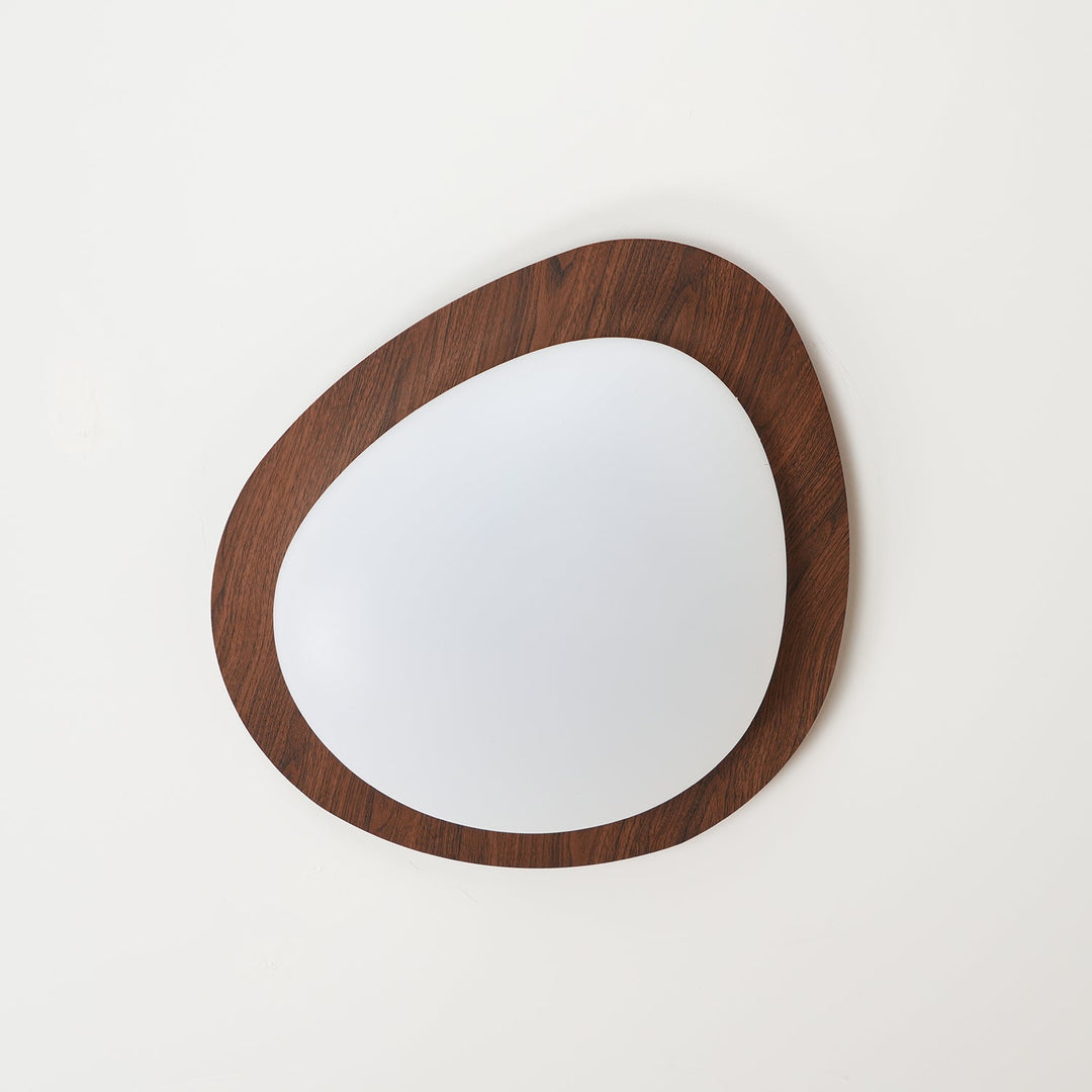 Pebble Walnut Ceiling Light - Vakkerlight