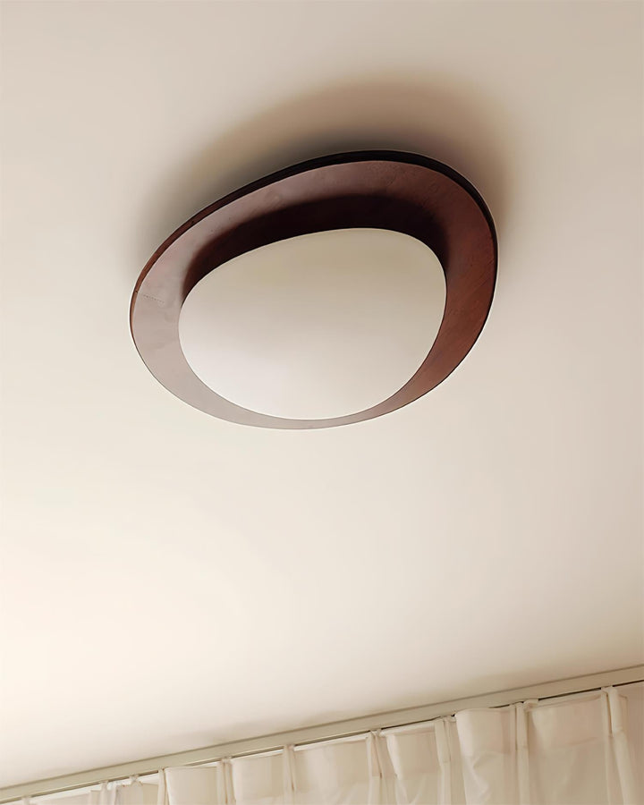 Pebble Wooden Ceiling Light - Vakkerlight
