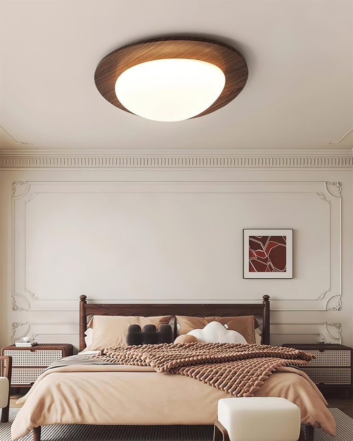 Pebble Wooden Ceiling Light - Vakkerlight