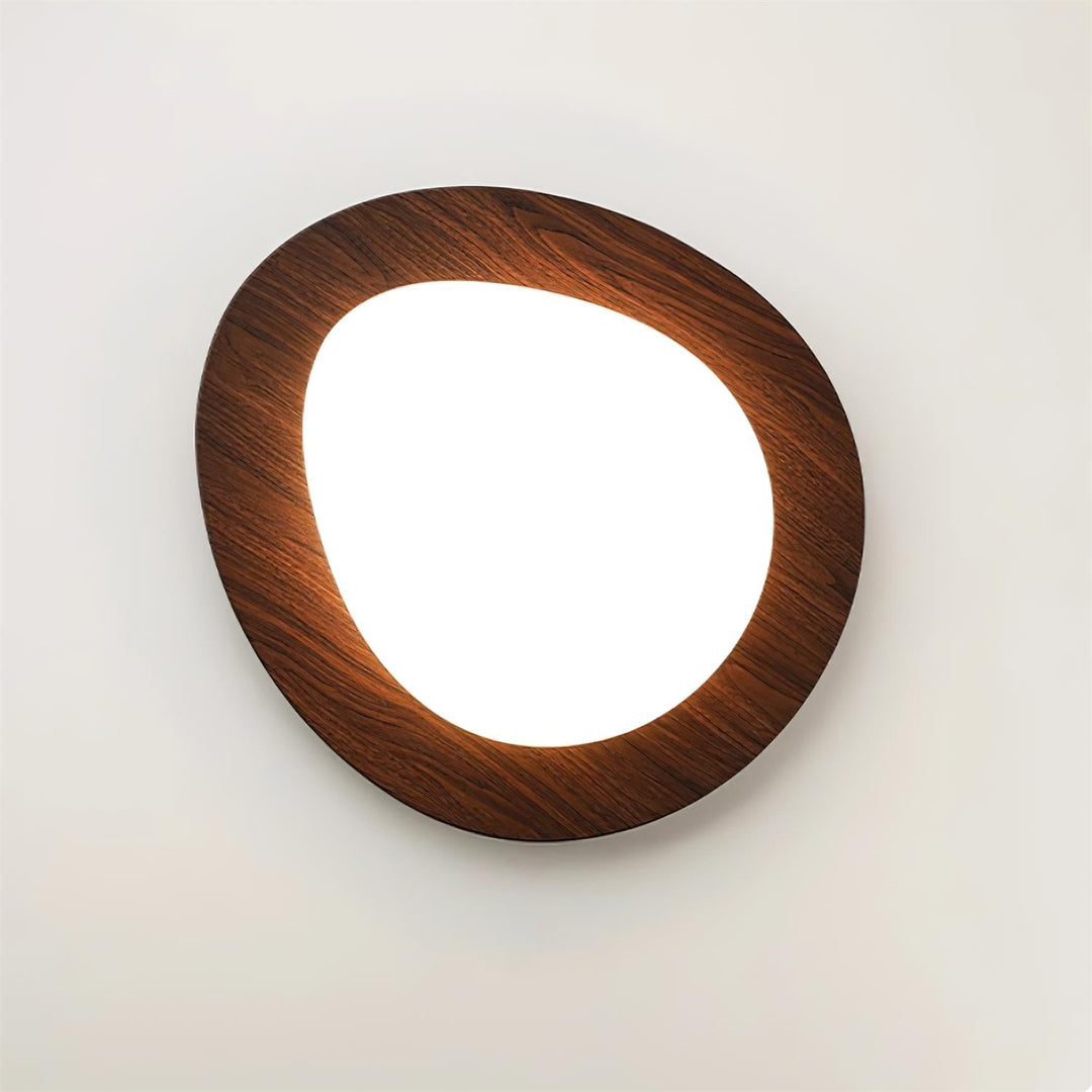 Pebble Wooden Ceiling Light - Vakkerlight