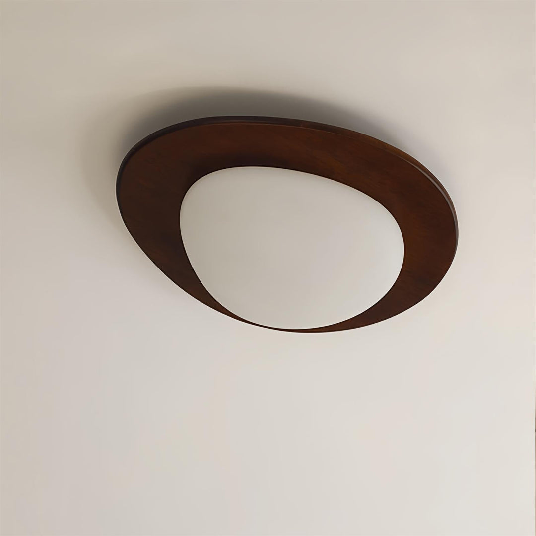Pebble Wooden Ceiling Light - Vakkerlight
