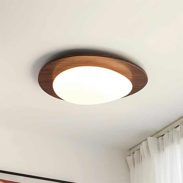 Pebble Wooden Ceiling Light - Vakkerlight