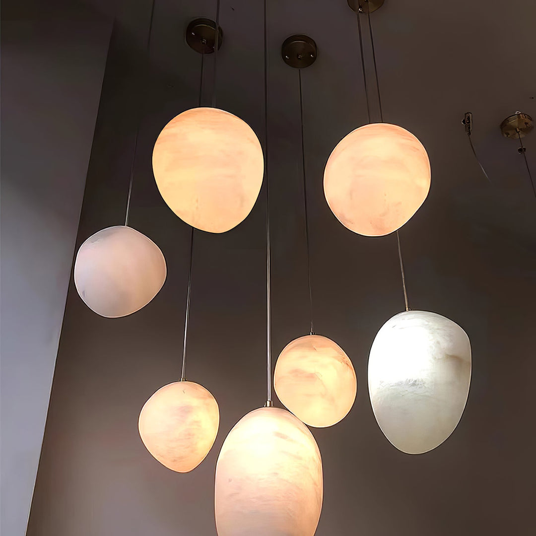 Pebbles Alabaster Pendant Lamp - Vakkerlight