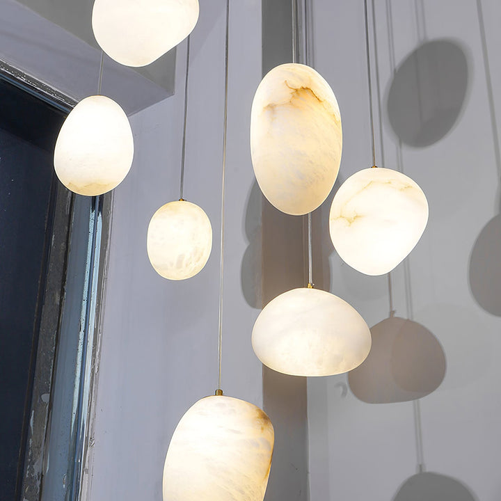 Pebbles Alabaster Pendant Lamp - Vakkerlight