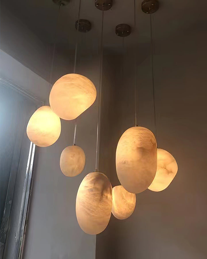 Pebbles Alabaster Pendant Lamp - Vakkerlight