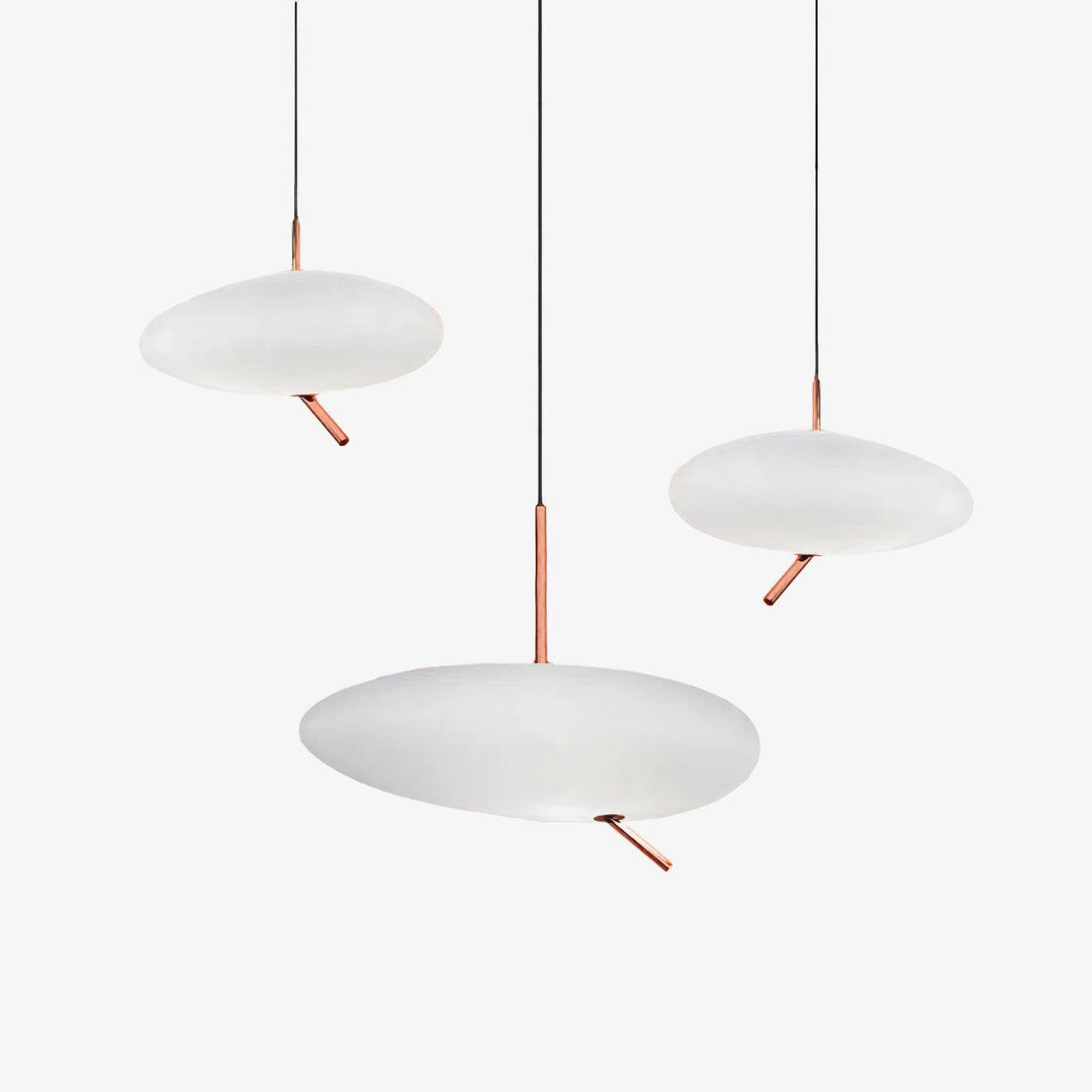 Pebbles glazen hanglamp