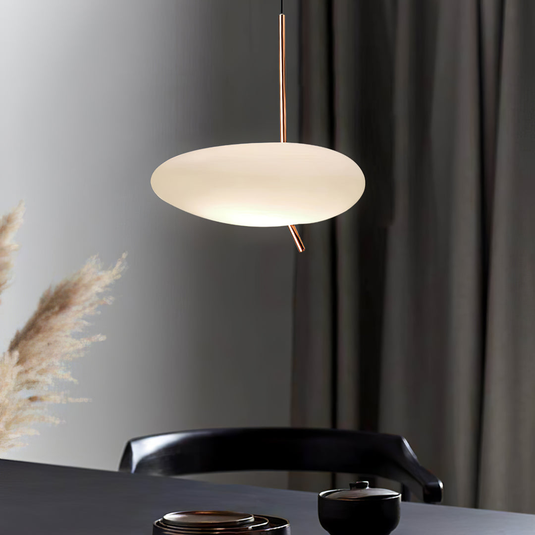 Pebbles glazen hanglamp