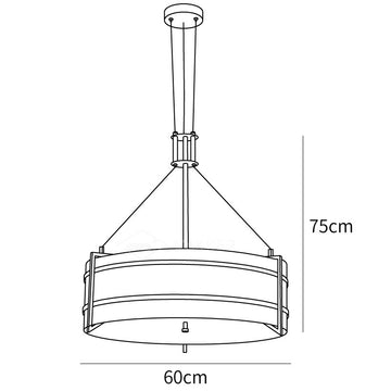 Lustre Pedesina — Plans cotés 1