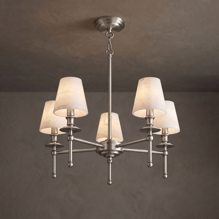 Pellisane Alabaster Shade Chandelier